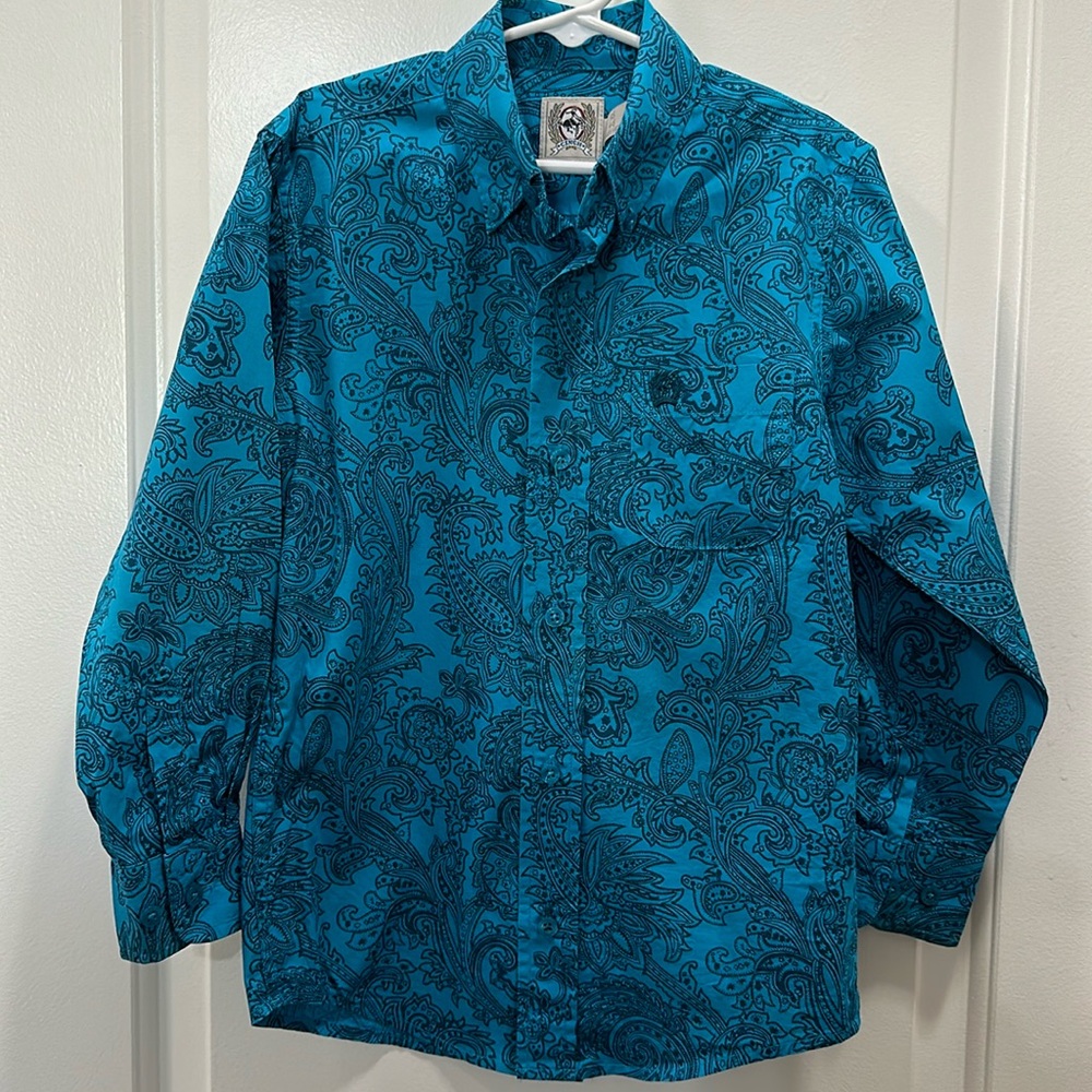 Boys Cinch Button Down size XS ( 4-5)
